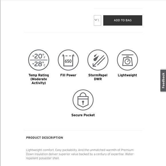 Eddie Bauer New CirrusLite 2.0 Down Parka Puffer XS Dusty Denim Blue - Picture 8 of 13